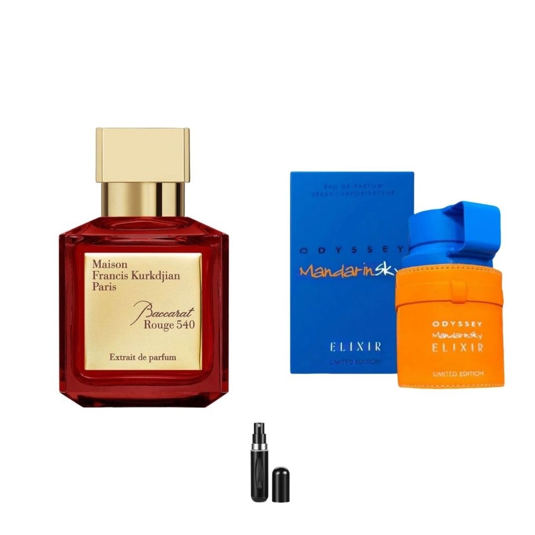 BACCARAT+MANDARIN ELIXIR+PERFUMERO
